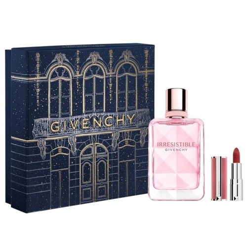 Набор GIVENCHY IRRESISTIBLE VERY FLORAL SET (edp 50ml+помада Givenchy Le Rouge Sheer Velvet Lipstick №27 1.5g)