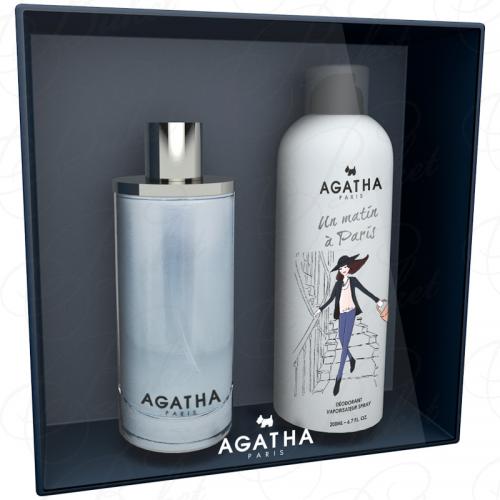 Набор Agatha UN MATIN A PARIS SET (edt 100ml+deo 200ml)