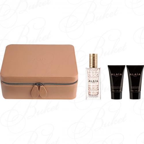 Набор Azzedine Alaia ALAIA PARIS NUDE SET (edp 50ml+b/lot 50ml+sh/gel 50ml+bag)