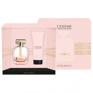 NINA RICCI L`EXTASE CARESSE DE ROSSE SET (edp 80ml+ b/lot 200ml)