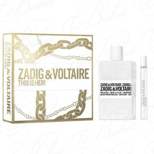 Набор Zadig & Voltaire THIS IS HER SET (edp 100ml+edp 10ml)