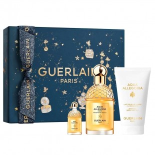 GUERLAIN AQUA ALLEGORIA FORTE MANDARINE BASILIC SET (edp 75ml+b/lot 75ml+edp 7.5ml)