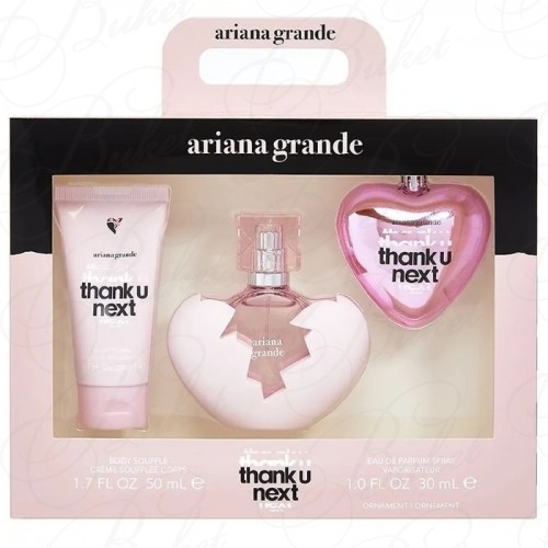 Набор ARIANA GRANDE THANK U NEXT SET (edp 30ml+b/lot 50ml+ornament)