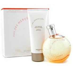 HERMES EAU DES MERVEILLES SET (edt 50ml+b/lot 75ml)