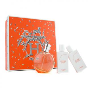 HERMES EAU DES MERVEILLES SET (edt 50ml+sh/gel 40ml+b/milk 40ml)