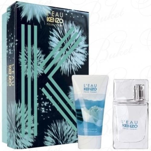 Набор KENZO L`EAU KENZO POUR FEMME SET (edt 50ml+sh/gel 50ml)