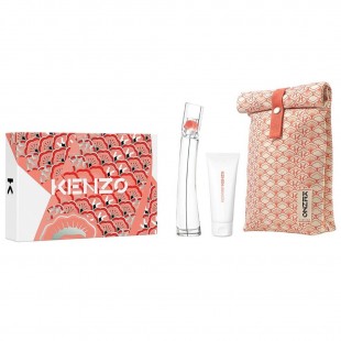 KENZO FLOWER BY KENZO SET (edt 50ml+b/milk 75ml+pouch)