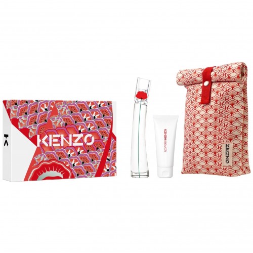 Набор KENZO FLOWER BY KENZO SET (edp 50ml+b/milk 75ml+pouch)