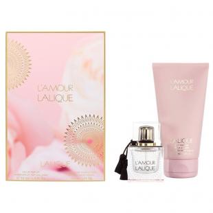 LALIQUE L`AMOUR LALIQUE SET (edp 50ml+b/lot 150ml)