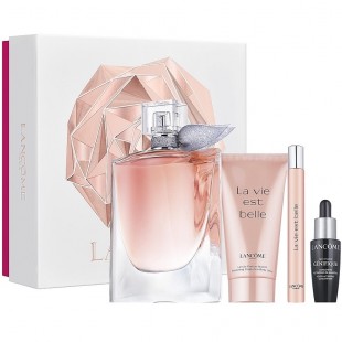 LANCOME LA VIE EST BELLE SET (edp 100ml+b/lot 50ml+edp 10ml+сыворотка для лица 10ml)