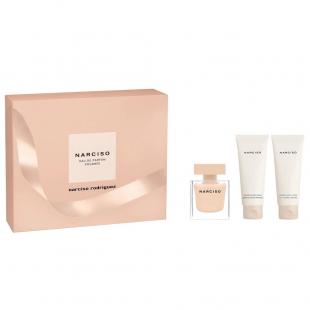 NARCISO RODRIGUEZ NARCISO EAU DE PARFUM POUDREE SET (edp 50ml+b/lot 75ml+sh/gel 75ml)