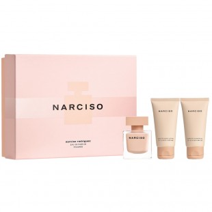 NARCISO RODRIGUEZ NARCISO EAU DE PARFUM POUDREE SET (edp 50ml+b/lot 50ml+sh/gel 50ml)