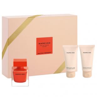 NARCISO RODRIGUEZ NARCISO ROUGE SET (edp 50ml+b/lot 50ml+sh/gel 50ml)