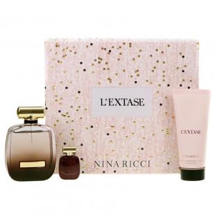 NINA RICCI L`EXTASE SET (edp 80ml+b/lot 100ml+edp 5ml)