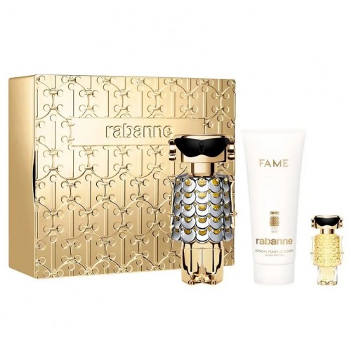 Набор PACO RABANNE FAME SET (edp 80ml+b/lot 100ml+edp 4ml)