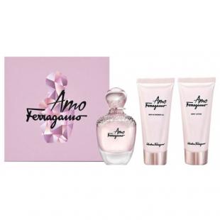 SALVATORE FERRAGAMO AMO FERRAGAMO SET (edp 50ml+b/lot 50ml+sh/gel 50ml)