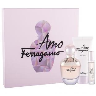 SALVATORE FERRAGAMO AMO FERRAGAMO SET (edp 100ml+b/lot 50ml+edp 10ml)