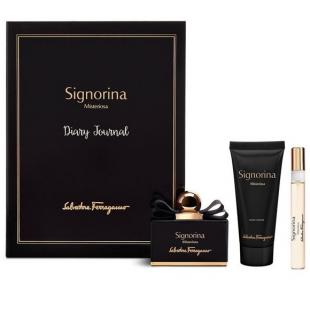 SALVATORE FERRAGAMO SIGNORINA MISTERIOSA SET (edp 100ml+b/lot 50ml+edp 10ml)
