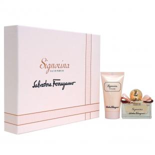 SALVATORE FERRAGAMO SIGNORINA SET (edp 50ml+b/lot 100ml)