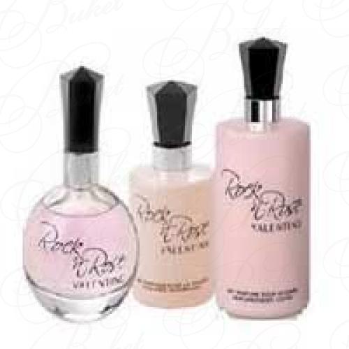 Набор VALENTINO ROCK`N ROSE SET (edp 50ml +b/lot 200ml + sh/g 100ml )