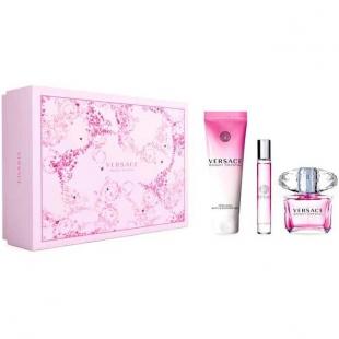 VERSACE BRIGHT CRYSTAL SET (edt 90ml+edt 10ml+sh/gel 150ml)