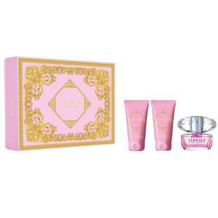 VERSACE BRIGHT CRYSTAL SET (edt 50ml+b/lot 50ml+sh/gel 50ml)