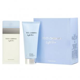 DOLCE & GABBANA LIGHT BLUE SET (edt 100ml+b/lot 100ml)