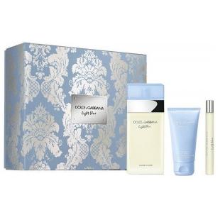 DOLCE & GABBANA LIGHT BLUE SET (edt 100ml+b/lot 50ml+edt 10ml)