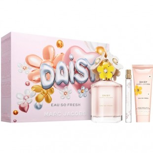 MARC JACOBS DAISY EAU SO FRESH SET (edt 125m+edt 10ml+b/lot 75ml)