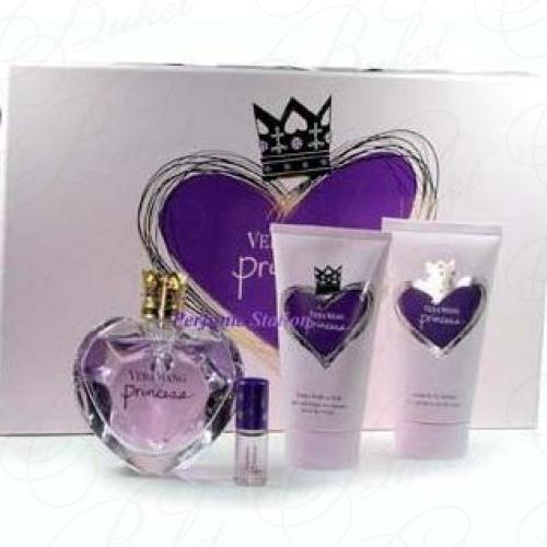 Набор VERA WANG PRINCESS SET (edt 50ml+b/lot 75ml+b/gel 75ml+edt 3ml)