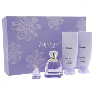 VERA WANG SHEER VEIL SET (edp 50ml+edp 4ml+b/lot 100ml+sh/gel 100ml)