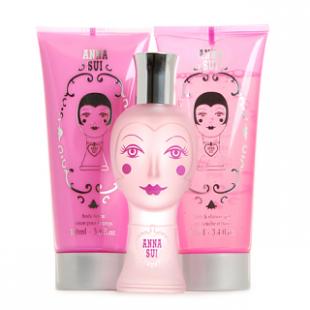 ANNA SUI DOLLY GIRL SET (edt 50ml+b/lot 100ml+sh/gel 100ml)