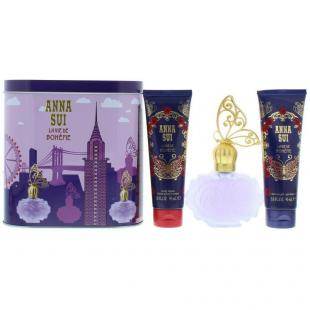 ANNA SUI LA VIE DE BOHEME SET (edt 50ml+b/lot 90ml+sh/gel 90ml+music box)