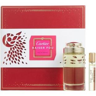 CARTIER BAISER FOU SET (edp 75ml+edp 9ml) 