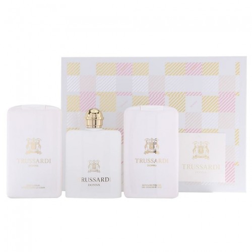 Набор TRUSSARDI 1911 DONNA (edp 100ml+sh/gel 200ml+b/lot 200ml)