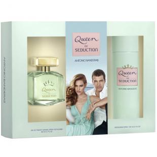 ANTONIO BANDERAS QUEEN OF SEDUCTION SET (edt 80ml+deo 150ml)