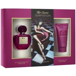 ANTONIO BANDERAS HER SECRET TEMPTATION SET (edt 50ml+b/lot 50ml)