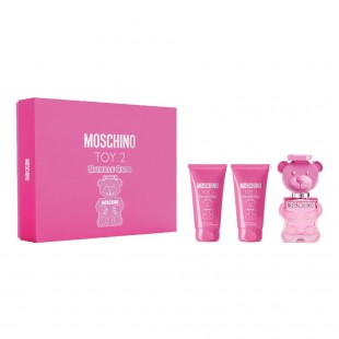 MOSCHINO TOY 2 BUBBLE GUM SET (edt 50ml+b/lot 50ml+sh/gel 50ml)