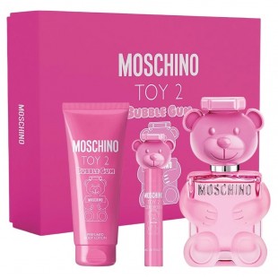 MOSCHINO TOY 2 BUBBLE GUM SET (edt 100ml+edt 10ml+b/lot 100ml)