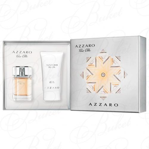 Набор AZZARO AZZARO POUR ELLE SET (edp 75ml+ b/lot 150ml)