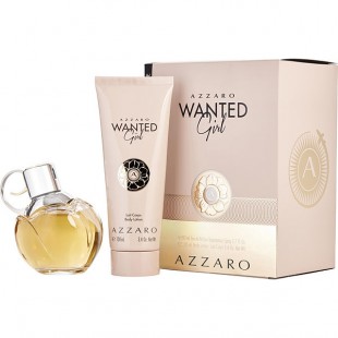 AZZARO WANTED GIRL SET (edp 80ml+ b/lot 100ml)