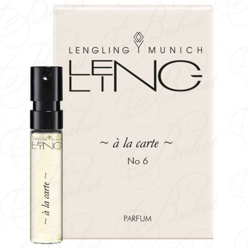 Пробники Lengling Munich A LA CARTE NO 6 extrait de parfum 1.5ml