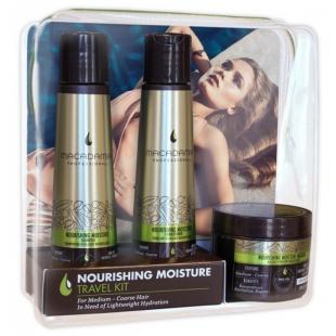 Набор для волос MACADAMIA NOURISHING MOISTURE Travel Kit 3pc