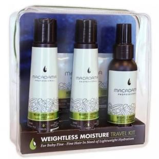 Набор для волос MACADAMIA WEIGHTLESS MOISTURE Travel Kit 4pc