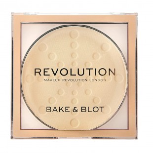 Пудра для лица MAKEUP REVOLUTION BAKE & BLOT Banana Light