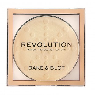 Пудра для лица MAKEUP REVOLUTION BAKE & BLOT Banana Light