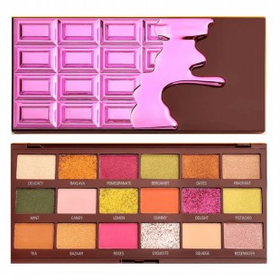 Палетка теней для век MAKEUP REVOLUTION CHOCOLATE EYESHADOW PALETTE Turkish Delight