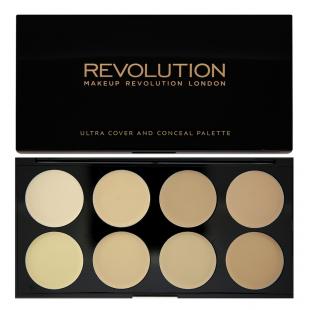 Палитра для лица MAKEUP REVOLUTION COVER & CONCEAL PALETTE Light