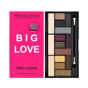 Палетка теней для век MAKEUP REVOLUTION PRO LOOKS PALETTE Big Love