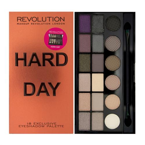 Палетка теней для век MAKEUP REVOLUTION SALVATION PALETTE Hard Day